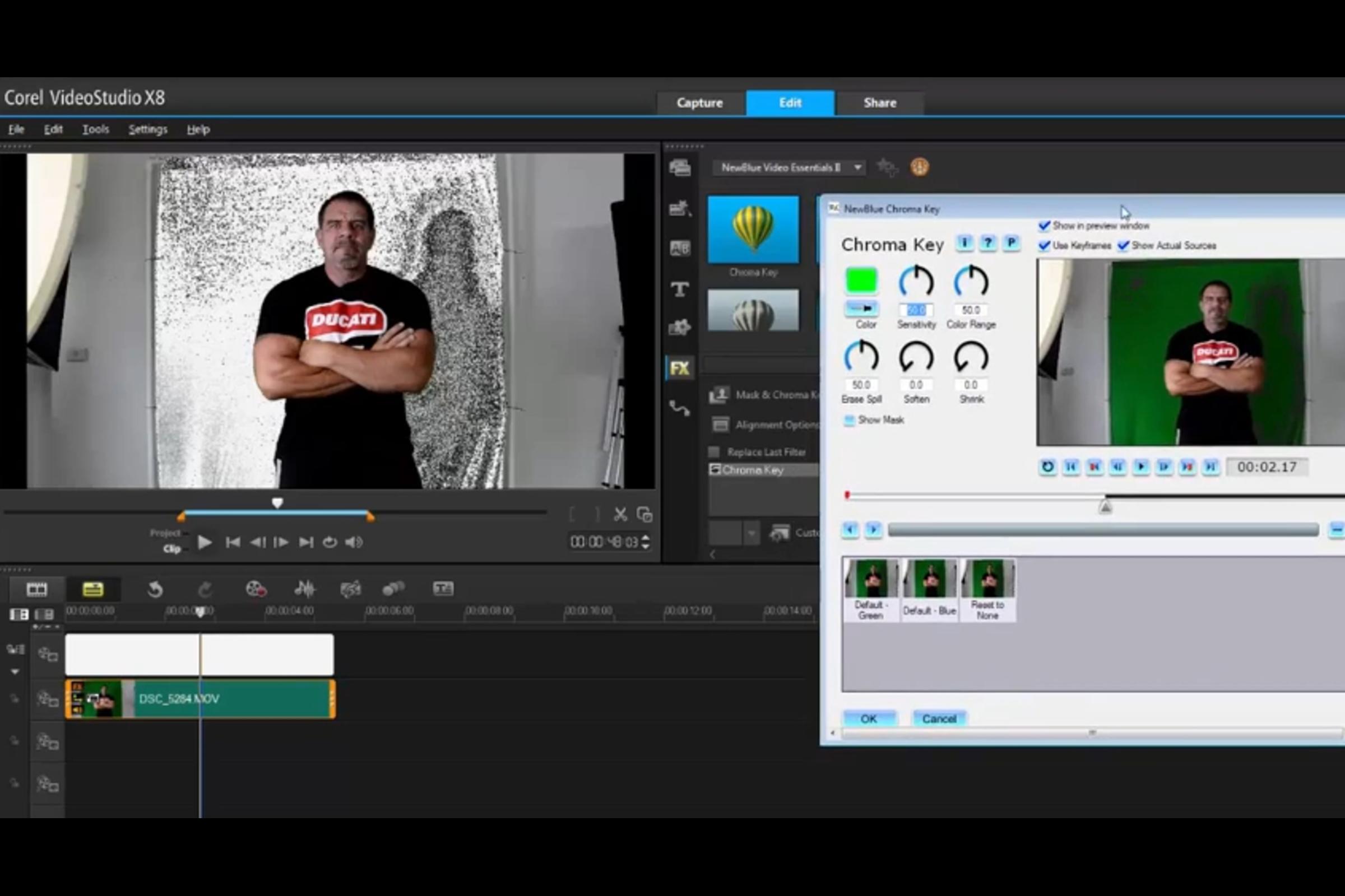 corel videostudio pro x6 video cropping